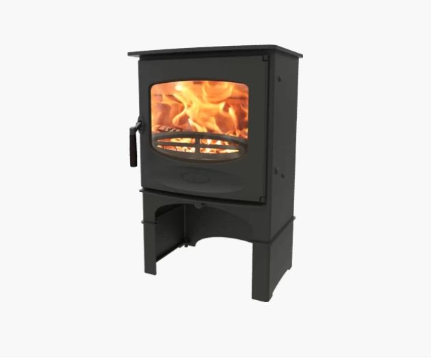 Charnwood c-Five BLU Piec wolnostojący firmy charnwood model C-five stelaż do przechowywania opału