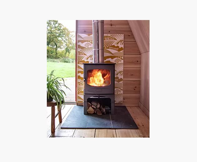 Charnwood c-Five BLU wizualizacja pieca firmy charnwood model C-Five
