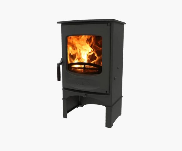 Charnwood c-Four BLU Piec wolnostojący firmy charnwood model C-four stelaż do przechowywania opału