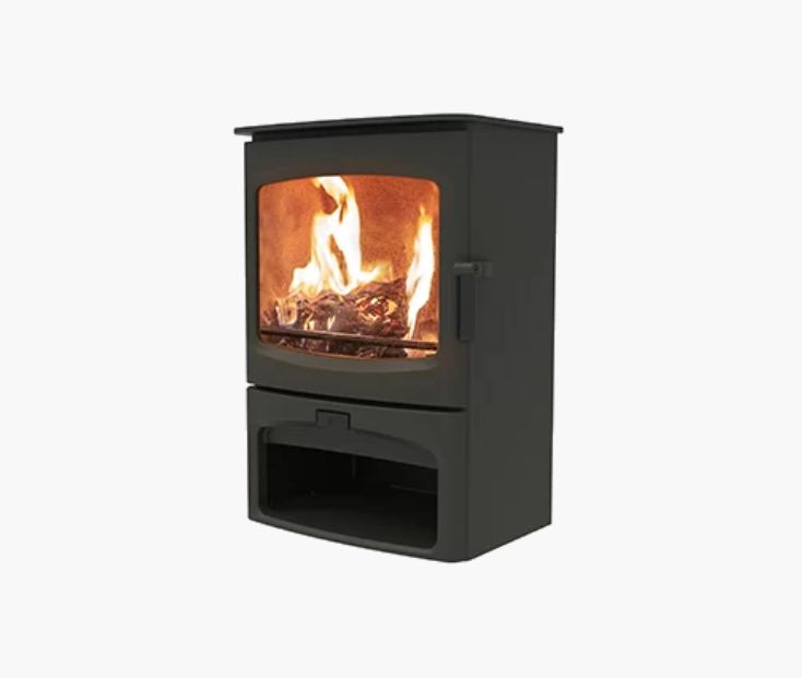 Charnwood Aire 7 Piec wolnostojący firmy charnwood model Aire 7 wersja ze stelażem