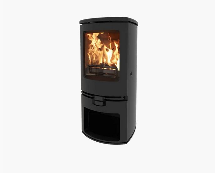 Charnwood Arc 5 Piec wolnostojący firmy charnwood model Arc 5 wersja ze stelażem