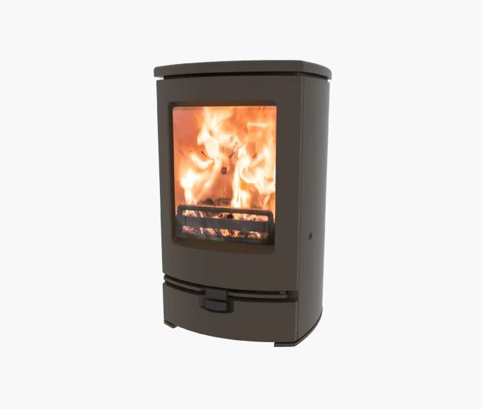 Charnwood Arc 7 Piec wolnostojący firmy charnwood model Arc 7 brown