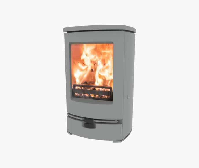 Charnwood Arc 7 Piec wolnostojący firmy charnwood model Arc 7 szary