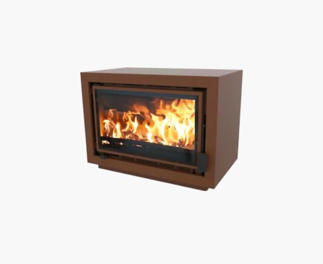Charnwood Bay BX     Piec wolnostojący firmy charnwood model Bay BX bronze