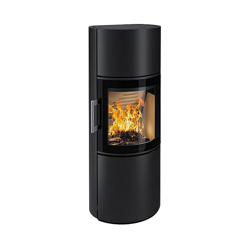 Hwam 3760 Piecyk wolnostojący marki Hwam model 3760 szyba czerniona wyot spalin - tył