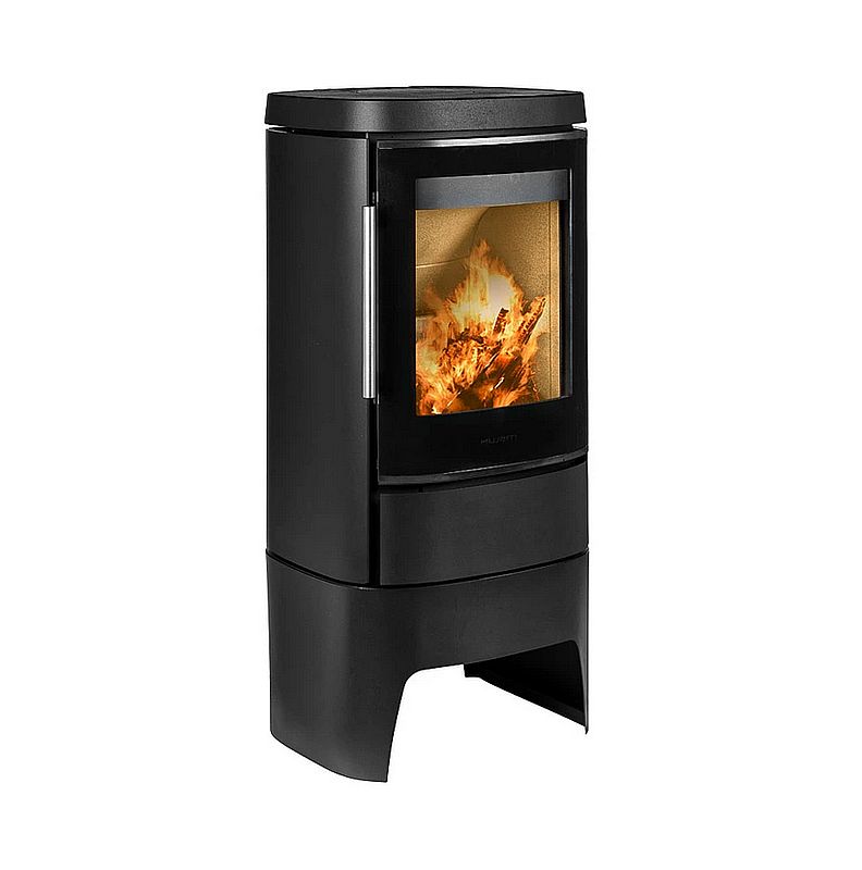 Hwam 4520 Piecyk wolnostojący marki Hwam model 4520 szyba czerniona  z wysokim cokołem