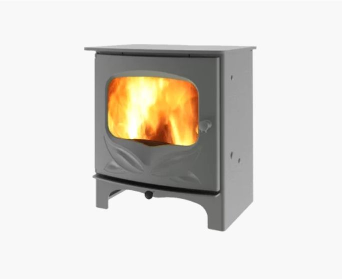 Charnwood Bembrige Piec wolnostojący firmy charnwood model Bembridge metaliczny