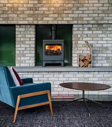 Charnwood Skye 5 wizualizacja pieca firmy charnwood model Skye 5